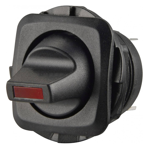 R13-135LP Διακόπτης Rocker Mini ON-OFF 4P με LED 12V / 20A (Τετράγωνος) SCI