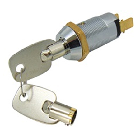 ULTIMAX S212ZA Διακόπτης κλειδαριά OFF-(ON) SPST Μιζα 2 ακροδεκτών Φ19mm