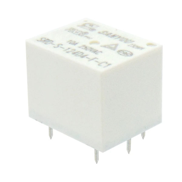 SRD-S-124D2-F-C1 G/SAN Μινι Ρελέ Πλακέτας Subminiature 24V DC 1 Επαφής 250VAC 10A (1C/O)  