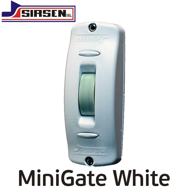 Sirsen MiniGate White (Λευκός) Ανιχνευτής Κουρτίνας Διπλής Τεχνολογίας PIR + MW Εσωτερικού Χώρου