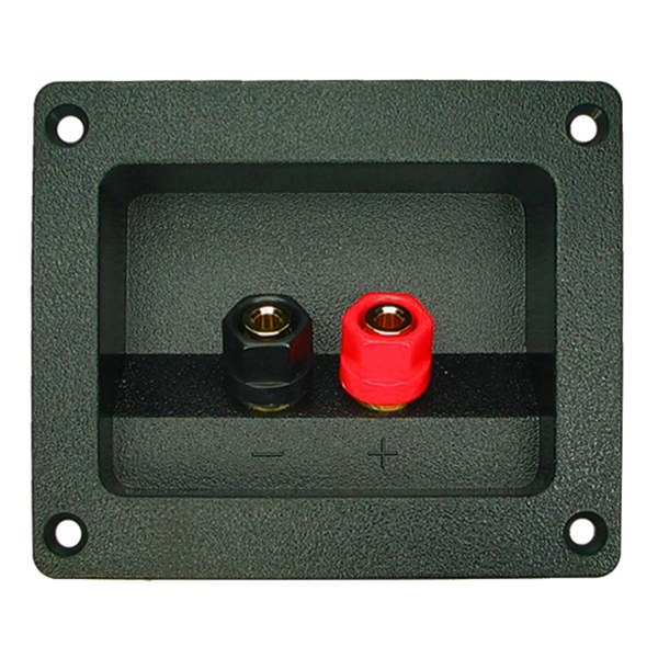 OEM TER-655 Κόκκινος - Μαύρος τερματικός Ακροδέκτης Ηχείων