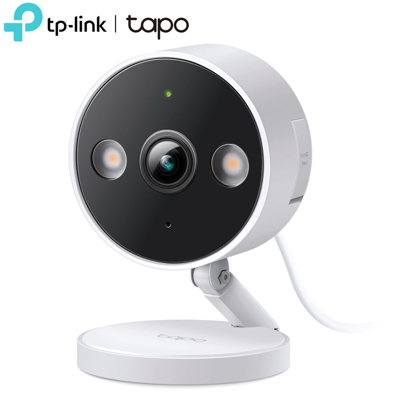 TP-Link Tapo C120 (V1.0) Ασύρματη Αδιάβροχη (IP66) WiFi IP Κάμερα 4MP, 2K, Color Night Vision, AI Detection Mic/Speaker, microSD