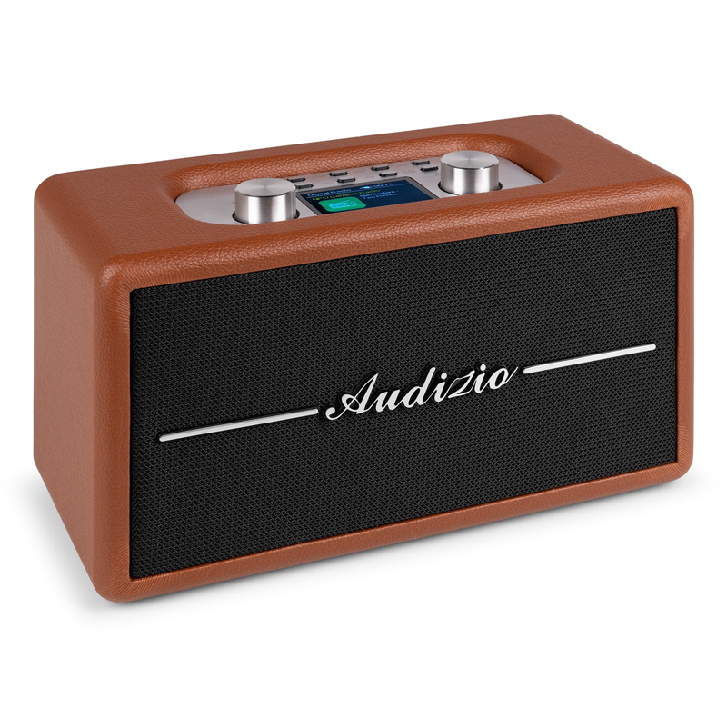 AUDIZIO TUNE60 BROWN Retro Ραδιόφωνο DAB+, FM, USB, SD, Bluetooth, Alarm, Wake up, Φορητό 102.382