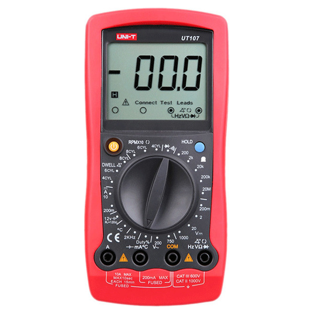 UNI-TREND UT-107 Ψηφιακό πολύμετρο ειδικό για Αυτοκίνητα