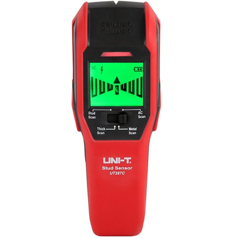 UNI-TREND UT-387C Ανιχνευτής AC Μετάλλου και Ξύλου με LCD οθόνη 