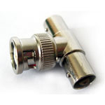 V-7077 Adaptor BNC αρσενικό σε 2 BNC θηλυκά ULTIMAX