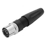 Βύσμα TV θηλυκό ίσιο ULTIMAX V-7106A