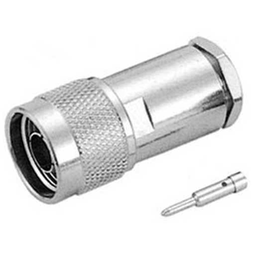ULTIMAX V7304ET Connector Type N Αρσενικό Teflon Clamp για RG213 