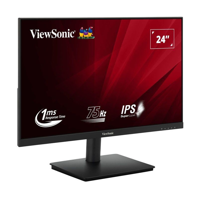 ViewSonic VA240-H-2 Monitor 24" (23.8'') Τεχνολογίας IPS, Full HD 1080p, 1920x1080, HDMI, VGA, 1ms, 75Hz