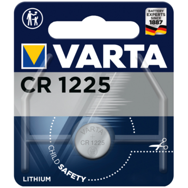 VARTA CR1225 Μπαταρία Λιθίου 3V 1Τμχ