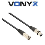 VONYX CX310-3 Καλώδιο XLR 3p αρσενικό σε XLR 3p θηλυκό 3m 177.722