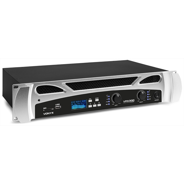 VONYX VPA300 Ενισχυτής 2x 150 Watt max MP3, USB, SD, Bluetooth 172.092