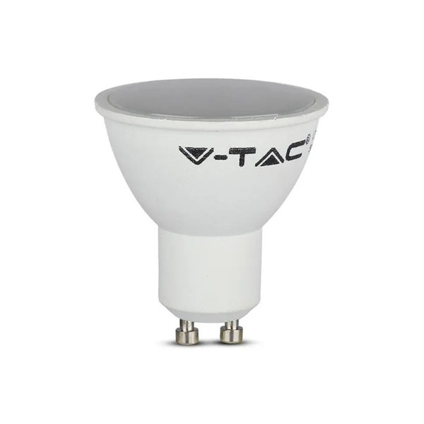 VT 1975 WW Λάμπα LED Spot 4.5W για Ντουί GU10 θερμό λευκό 3000K 211685