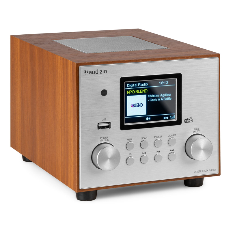 AUDIZIO VIESTE SILVER Radio DAB+, FM, Bluetooth, Bass Boost 102.371