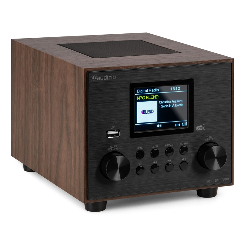 AUDIZIO VIESTE WOOD Radio DAB+, FM, Bluetooth, Bass Boost 102.370