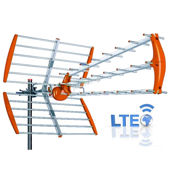 OEM WC-430 Κεραία UHF Τριπλή Μικρή με φίλτρο LTE
