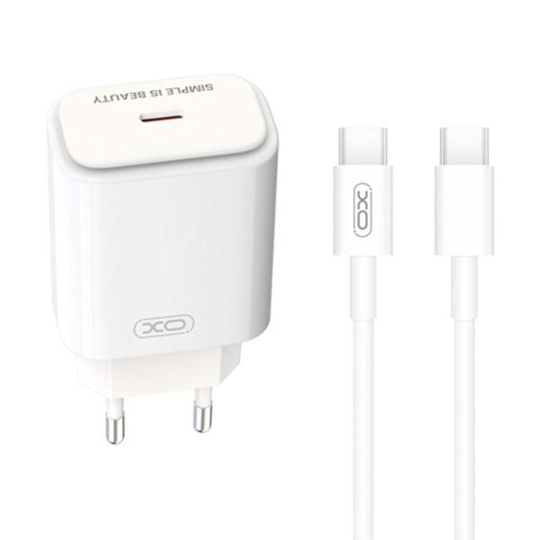 XO-L99 Universal Φορτιστής με Θύρα USB-A 5V 2.4A Και Καλώδιο USB-A /TYPE-C (3.1.23)  