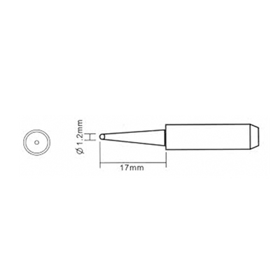 YH-1.2D Ανταλλακτική Μύτη Σταθμού Κόλλησης