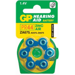 ZA675-D6 Μπαταρίες ακουστικών Βαρηκοΐας 1.4V της GP 6 τμχ